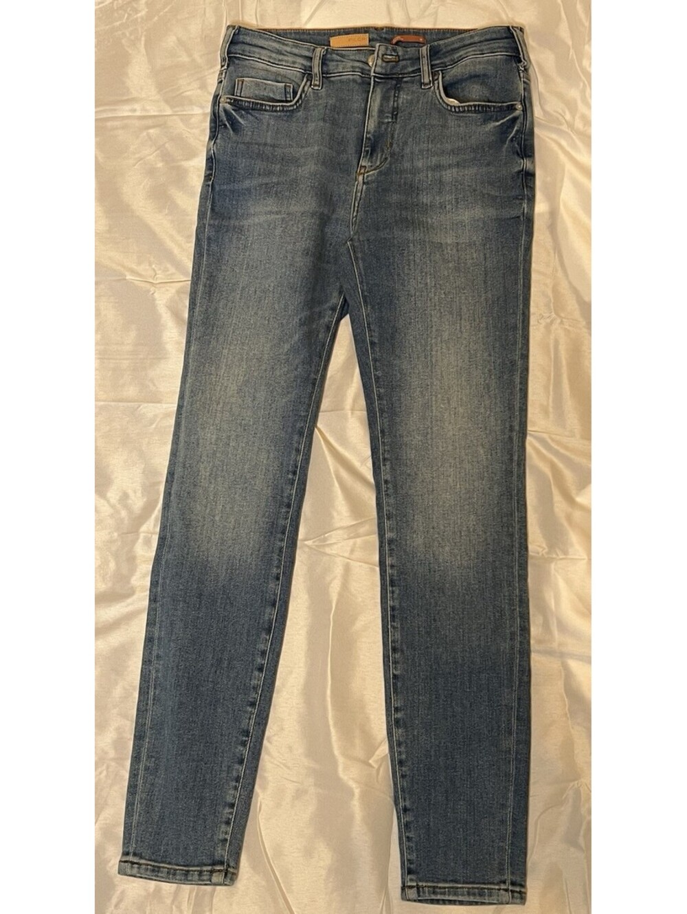 Pilcro Anthropologie Lot 1 Slim Straight Jeans Medium Wash Women’s Size 28
